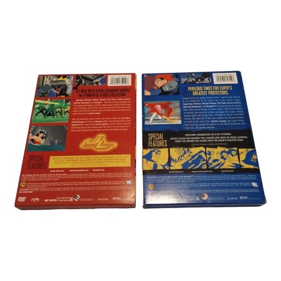 Justice League DC Comics Classic Collection Season 1 - 2 DVD‎ 4-Disc Box Set - Picture 3 of 5
